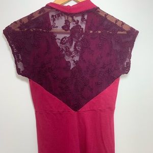 Ella Moss Lace back shirt